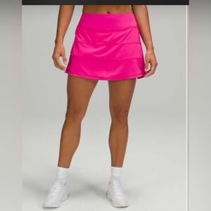 Lululemon Pace Rival Mid Rise Skirt *Tall
